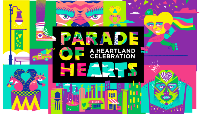 Hearts Celebrate Art: 2023 Parade of Hearts